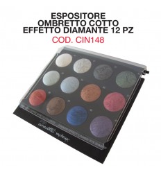 Espositore Ombretto Cotto Effetto Diamante 12 Pz